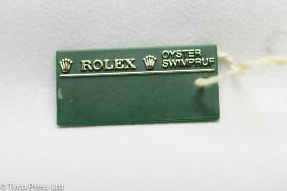 Rolex Green Explorer II 16570 Swing Tag - Z Serial - 2006 / 2007