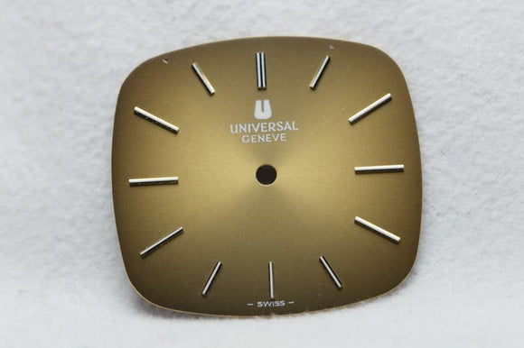 Universal Geneve Bronze / Brown Dial - W 26mm x H 24mm New Old Stock