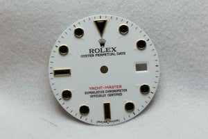 Rolex Yacht-Master Dial - White Full Size 16623