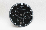 IWC Black Chronograph Wristwatch Dial - 26.5mm