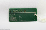 Rolex Green Oyster Datejust 116233 Swing Tag - Random Serial R