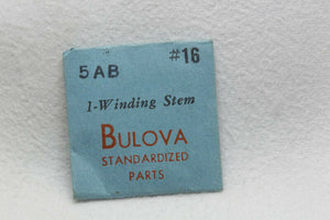 Bulova Wristwatch Part 16 for Calibre 5AB - Winding Stem
