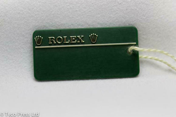 Rolex Green Oyster Datejust 116231 Swing Tag