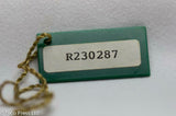 Rolex Green Oyster Swimpruf Swing Tag - Serial R230287 - 1987 / 1988
