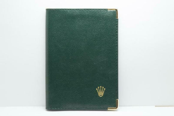 Rolex Green Passport Wallet - Code 0068.08.05