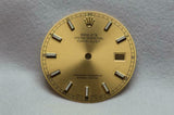 Rolex Gents Datejust Dial - Gold With Luminous Markers 27.8mm