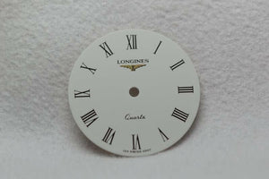 Longines Ladies White Quartz Wristwatch Dial -19.4mm
