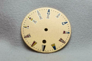 Genuine Corum Admirals Cup Gents Gold Dial - 27mm