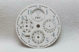 IWC White Rattrapante Dial - 32.2mm