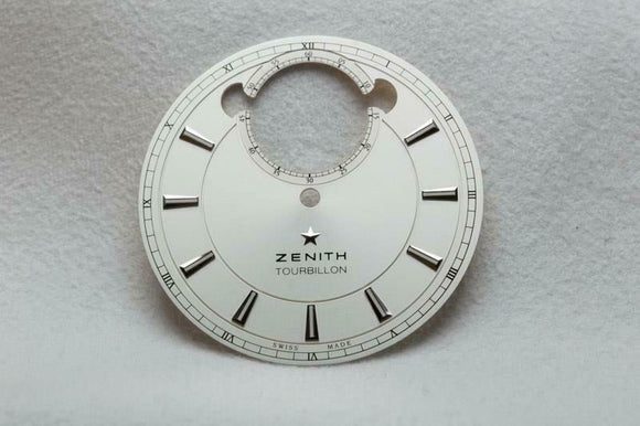 Zenith Tourbillon Silver Dial 34.9mm