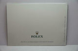 Your Rolex Oyster Booklet - 2003 - Ref 579.52 Eng 1.2003