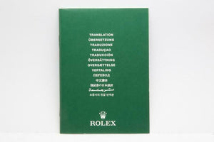 Rolex Translation Booklet - Ref 565.01