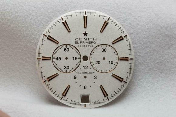 Zenith El Primero Silver 36 000 VpH Dial 36mm