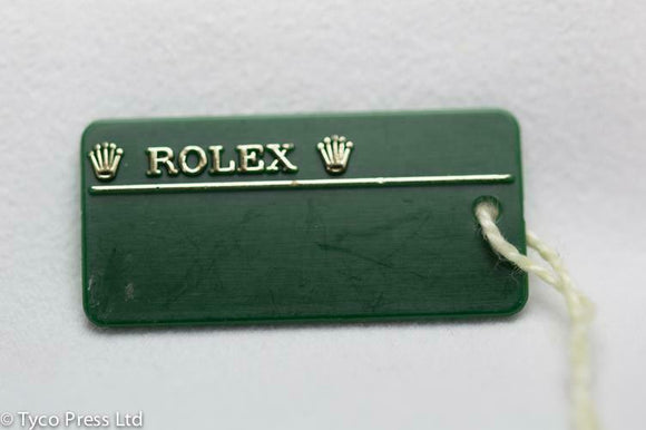 Rolex Green Oyster Datejust 116233 Swing Tag - Random Serial