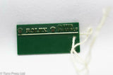 Rolex Green Oyster Datejust 116233 Swing Tag - F Serial - 2003