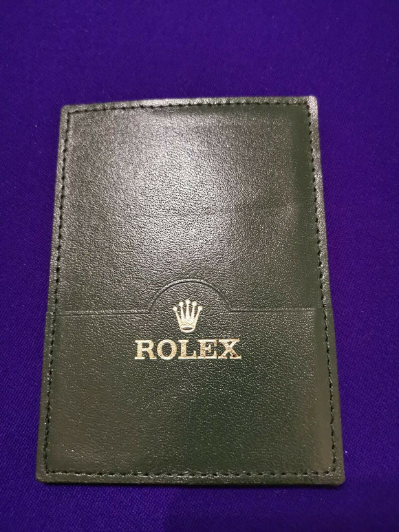 Rolex Warranty Guarantee Papers & Manual Pouch / Wallet Ref 30.01.34