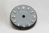 Rolex Midsize Dial - Black Silver Lume Markers 23.6mm 3839 4/5