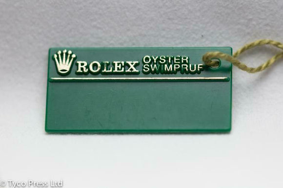 Rolex Green Oyster Datejust 16233 Swing Tag - W Serial 1995