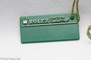 Rolex Green Oyster Datejust 16234 Swing Tag - F Serial 2001 - 2003