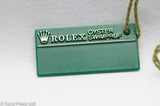 Rolex Green Oyster Datejust 16234 Swing Tag - F Serial 2001 - 2003