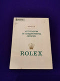 Rolex Ladies Datejust 69173 Guarantee L Serial 1990