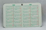 Rolex Calendar Card 1996 - 1997