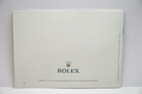 Your Rolex Oyster Booklet - 2007 - Ref 579.52 Eng 5.2007