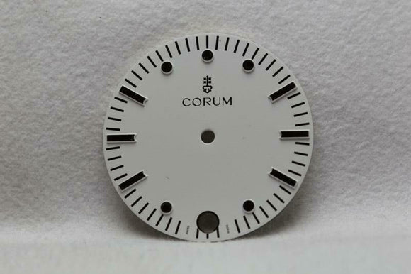 Corum White Gents Dial with Silver Markers 25.6mm