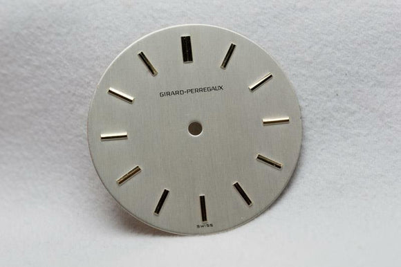 Girard Perregaux Silver Wristwatch Dial - 30.5mm