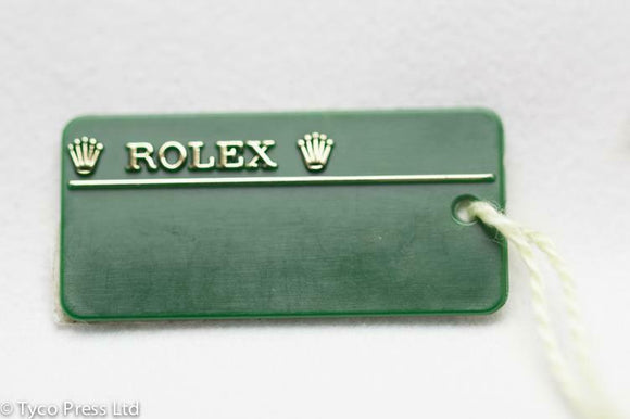 Rolex Green Datejust II Model 116333 Swing Tag - G Serial - 2010