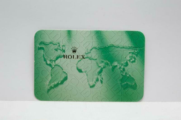 Rolex Calendar Card 2003 - 2004