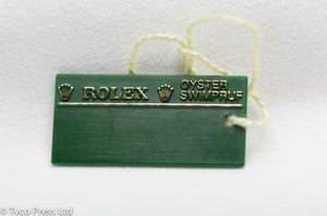 Rolex Green Datejust Model 179174 Swing Tag - D Serial - 2005
